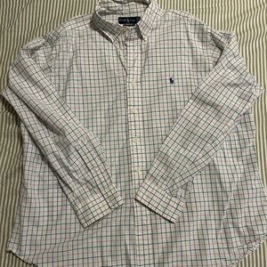 Ralph Lauren Men's Multicolor Checkered Shirt